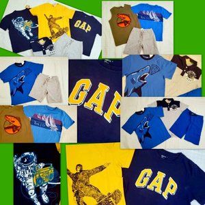 Nwt Gymboree Gap Lot Boys 8 Summer Bundle Outfit Shorts set Top Tee Shirt